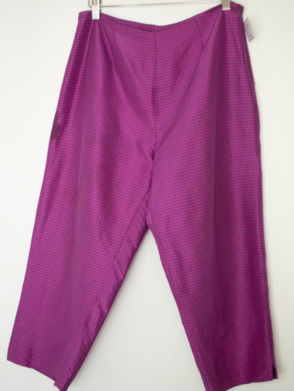 Clio Purple and Pink Checked Jacket